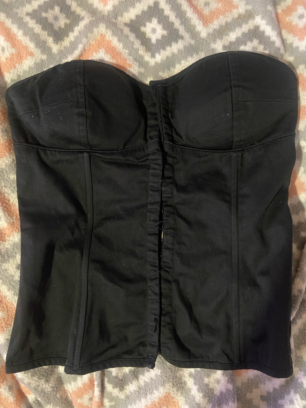 y2k black corset🖤